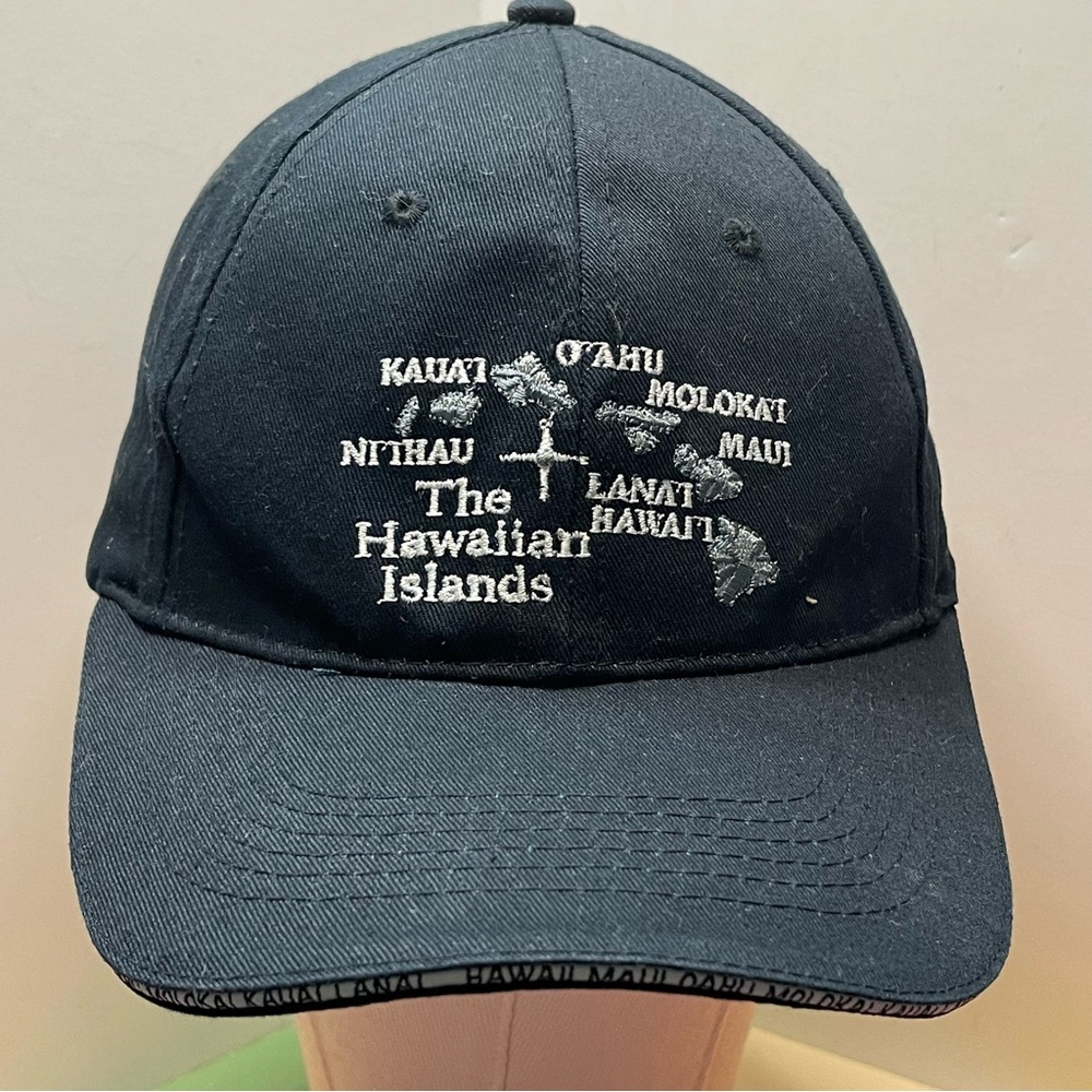 SURFWARE HAWAIIAN ISLAND BLACK hat